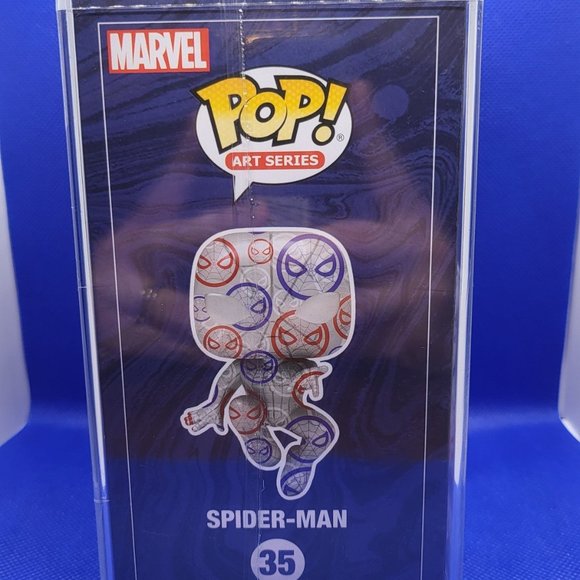 Marvel Spider-Man Art Series Target Exclusive Funko Pop - Picture 4 of 8